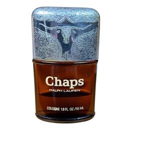 Ralph Lauren CHAPS Cologne 1.8oz Rare "RL" Cap Dabber DISCONTINUED